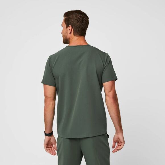 FIGS Men’s Green Leon Three-Pocket Scrub Top™ | NEW/NWT!! - Picture 6 of 11